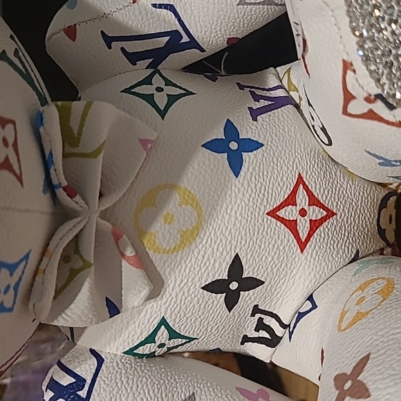 Funprint sparkly handmade bunny rabbit display 15 in tall - Picture 3 of 8